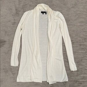 Theory Linen Open Shawl Cardigan Size Small